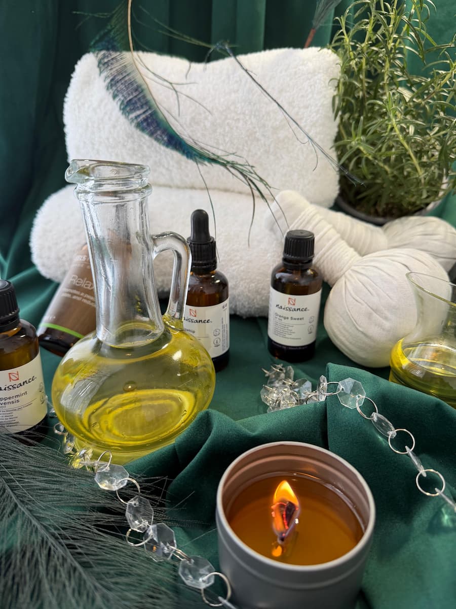 🌿Aroma-Massage – Entspannung für alle Sinne